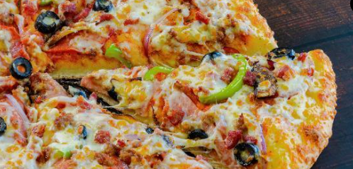 Unlimited Pizza at Canadian Pizza Unlimited Edmonton with nine Halal toppings